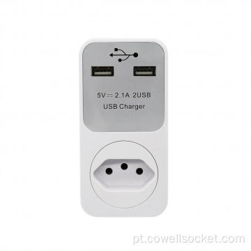 Carregador USB 2.1a BR Plug Charger